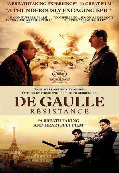 De Gaulle: Resistance Event poster